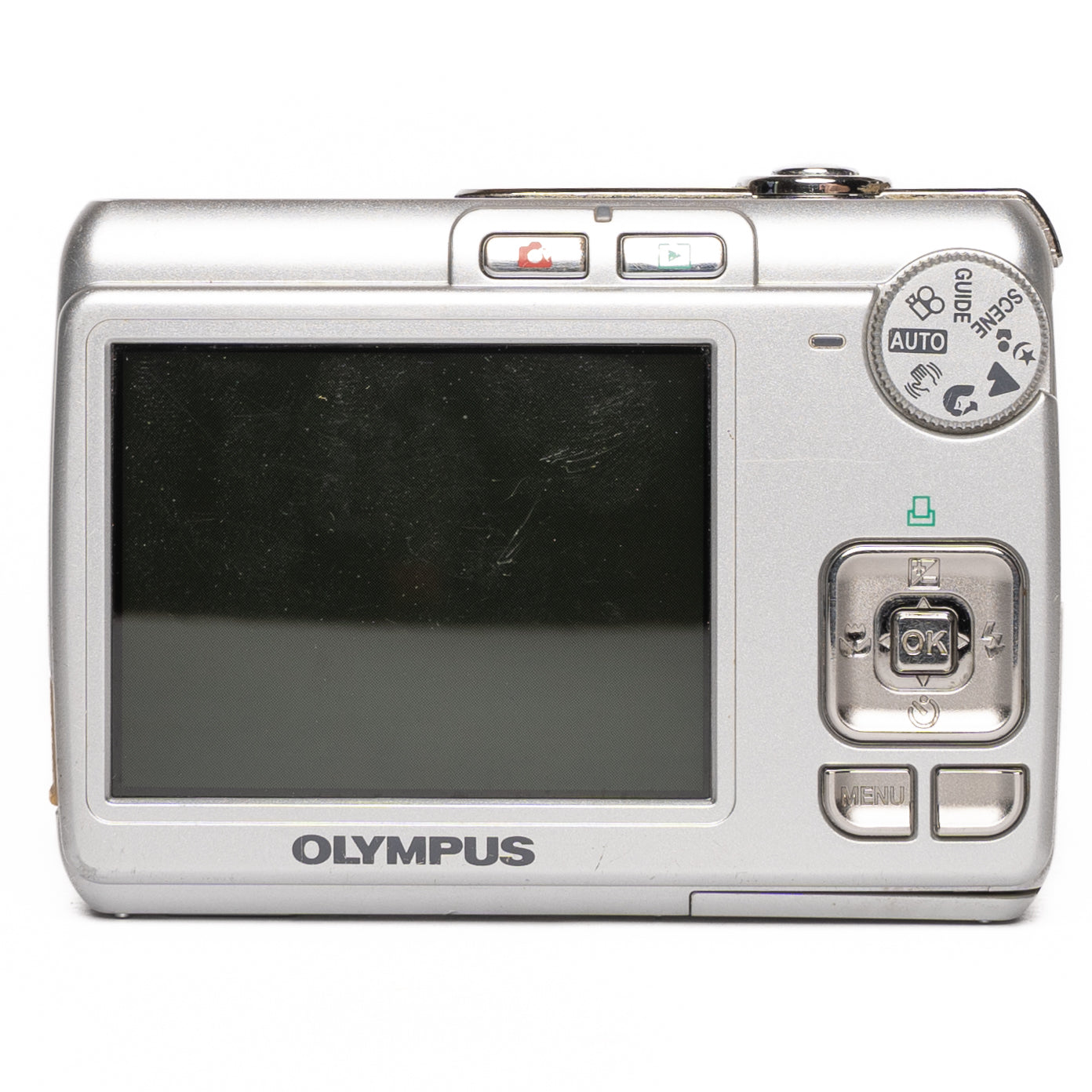 Olympus FE-210 7.1MP Silver Digital Camera - Well Used