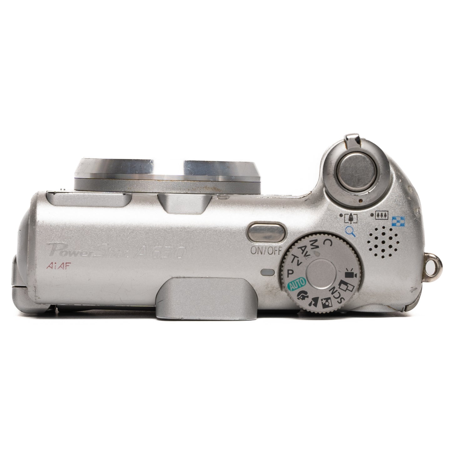 Canon PowerShot A630 8.0MP Silver Digital Camera - Well Used