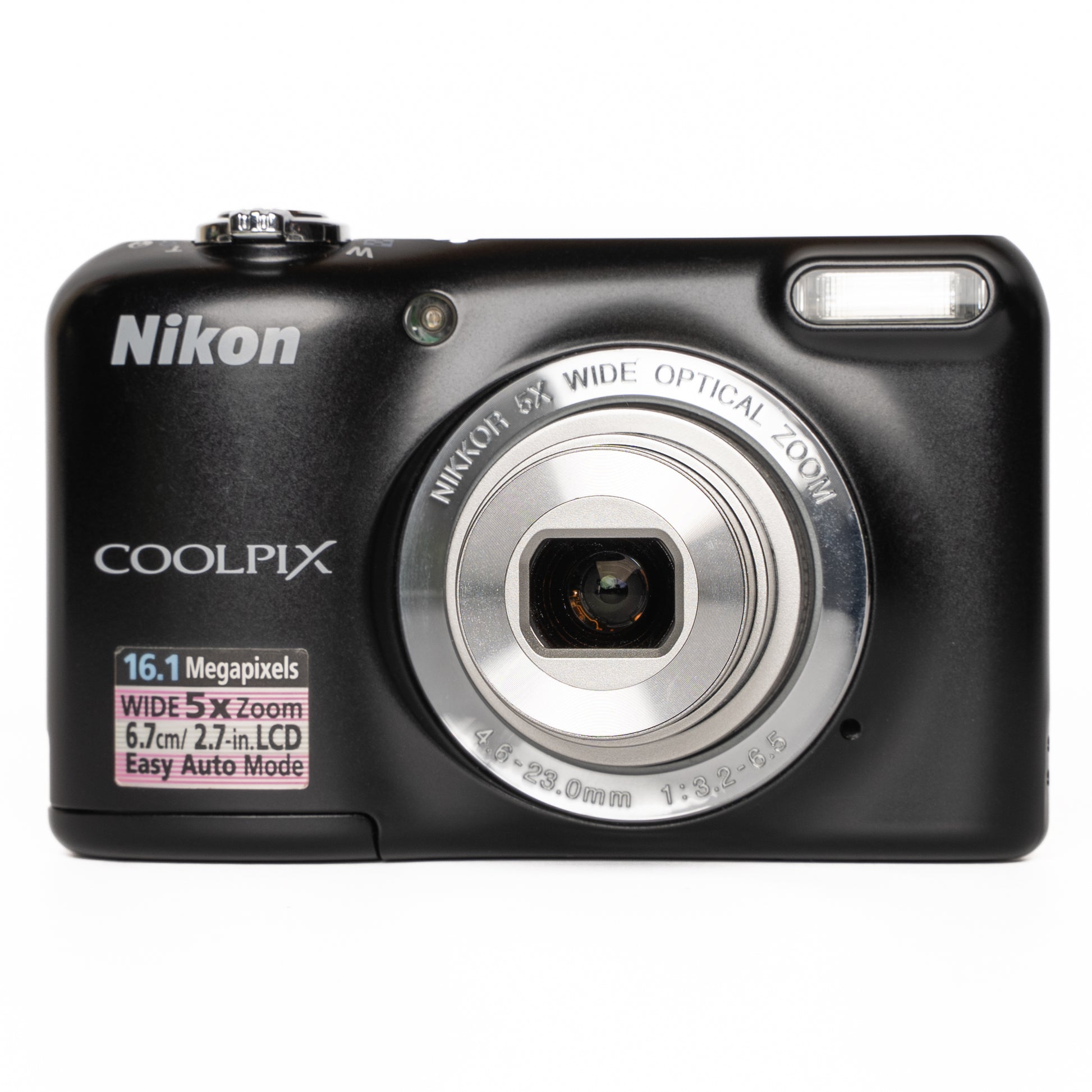 Nikon CoolPix L27 16.1MP Black Digital Camera - Good - SESKO