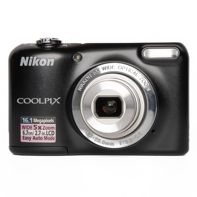 Nikon CoolPix L27 16.1MP Black Digital Camera - Good - SESKO