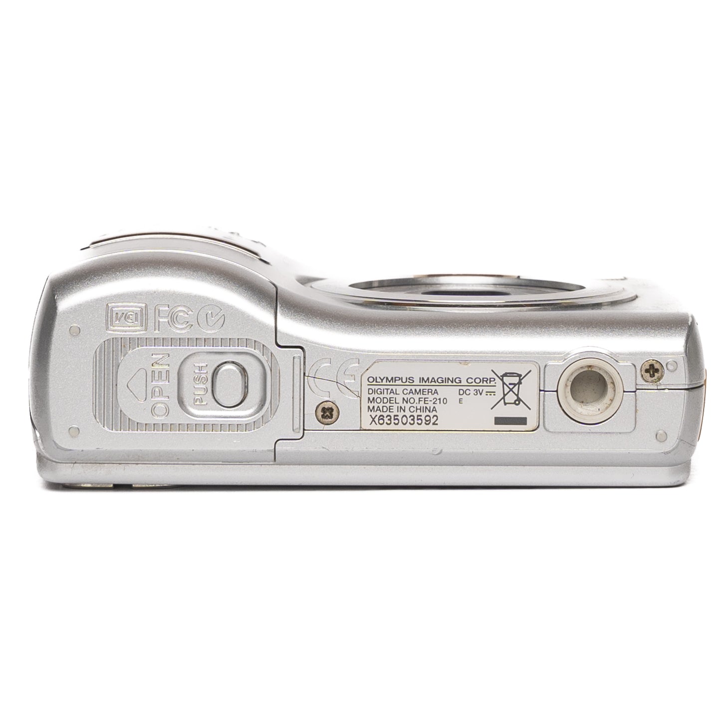 Olympus FE-210 7.1MP Silver Digital Camera - Well Used