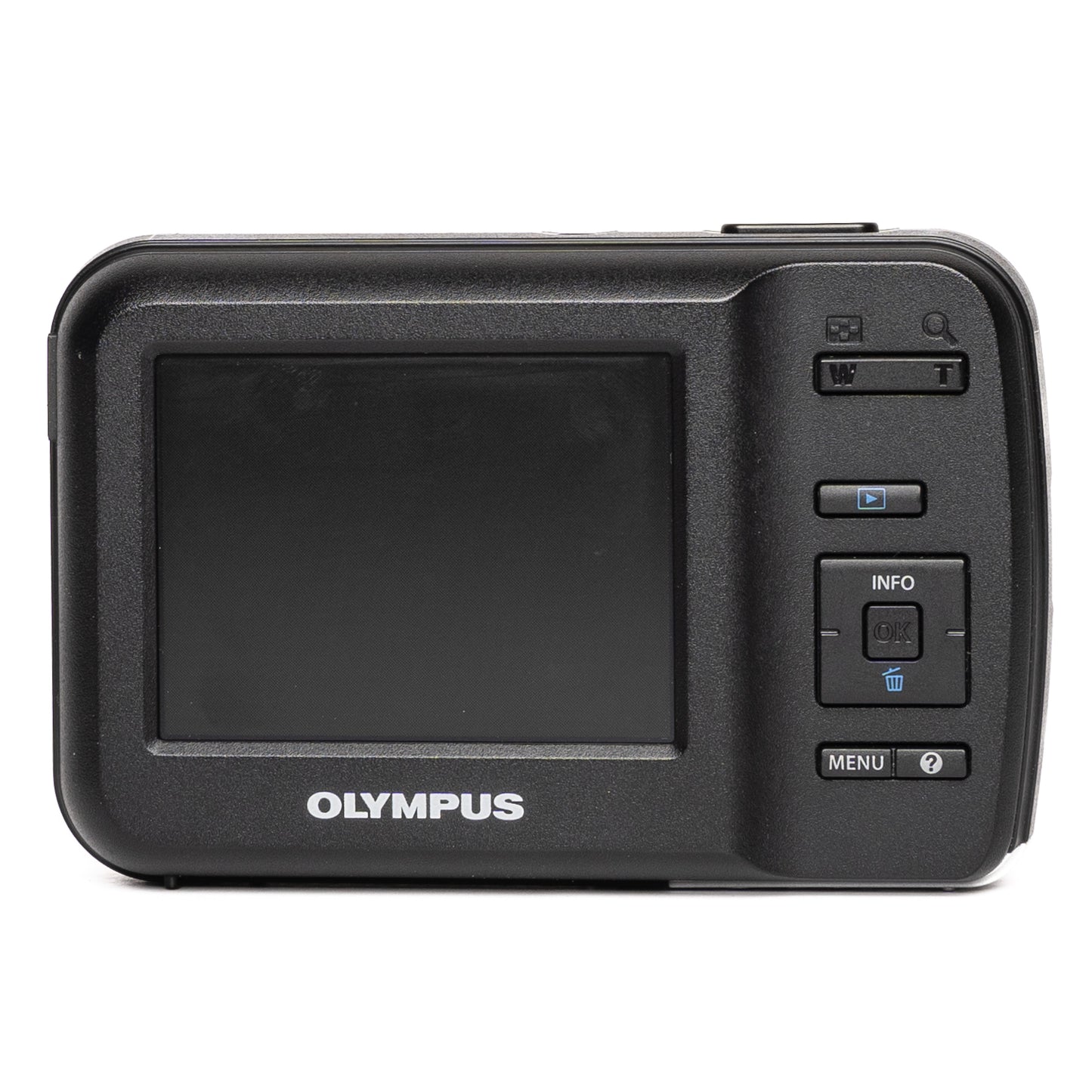 Olympus T-10 10.0MP Silver Digital Camera - Good