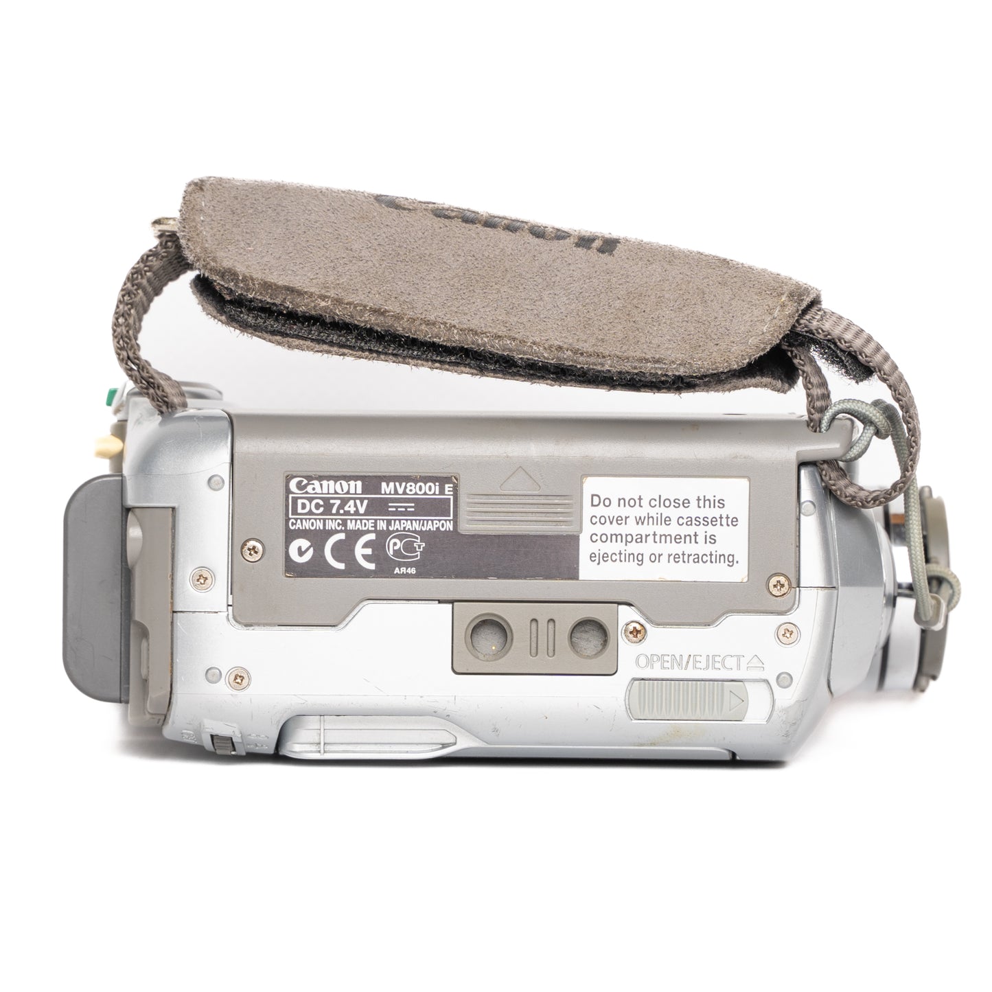 Canon MV800 PAL MiniDV Silver Digital Camcorder - Well Used