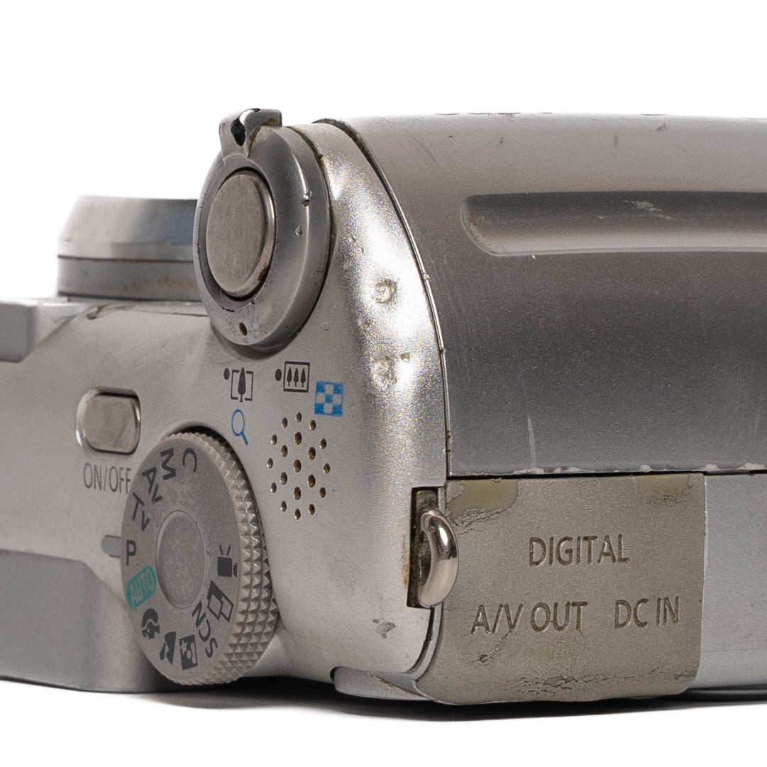 Canon PowerShot A630 8.0MP Silver Digital Camera - Well Used