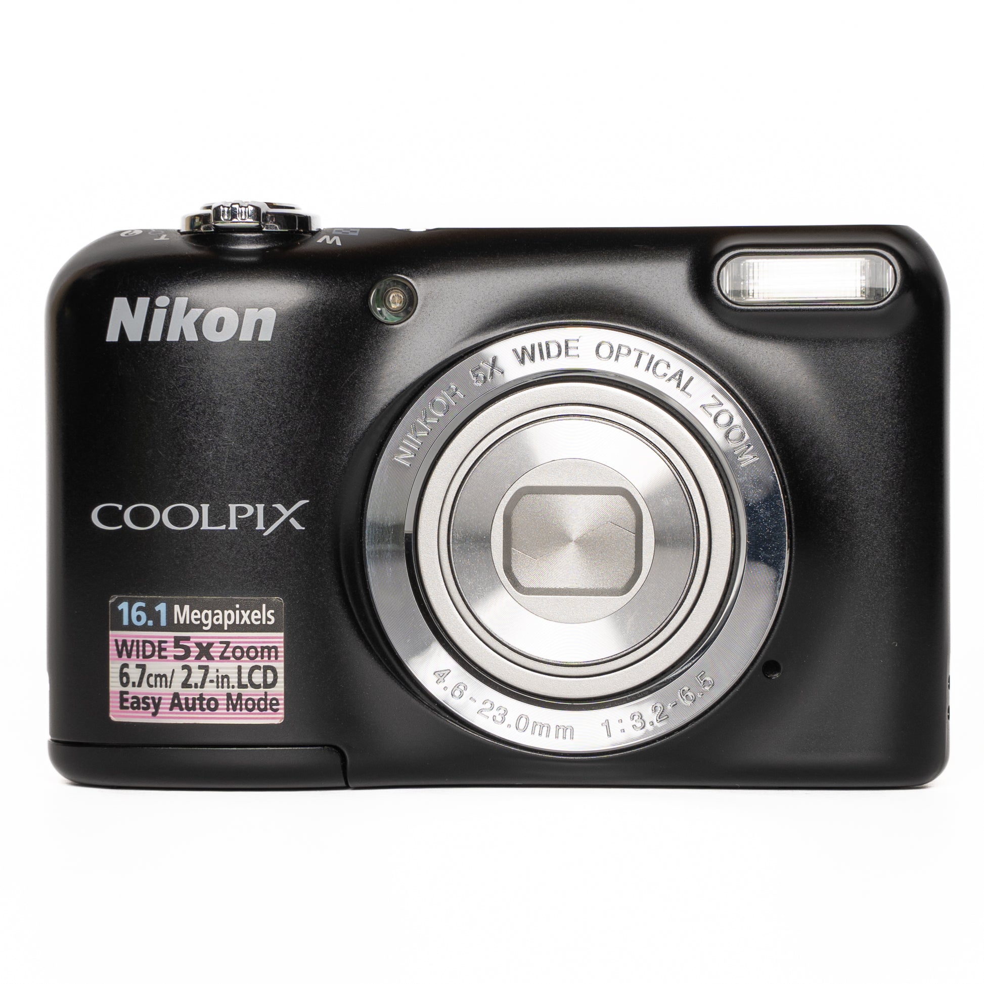 Nikon CoolPix L27 16.1MP Black Digital Camera - Good - SESKO