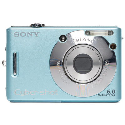 Sony Cyber-shot DSC-W30 6.0MP Blue Digital Camera - Good
