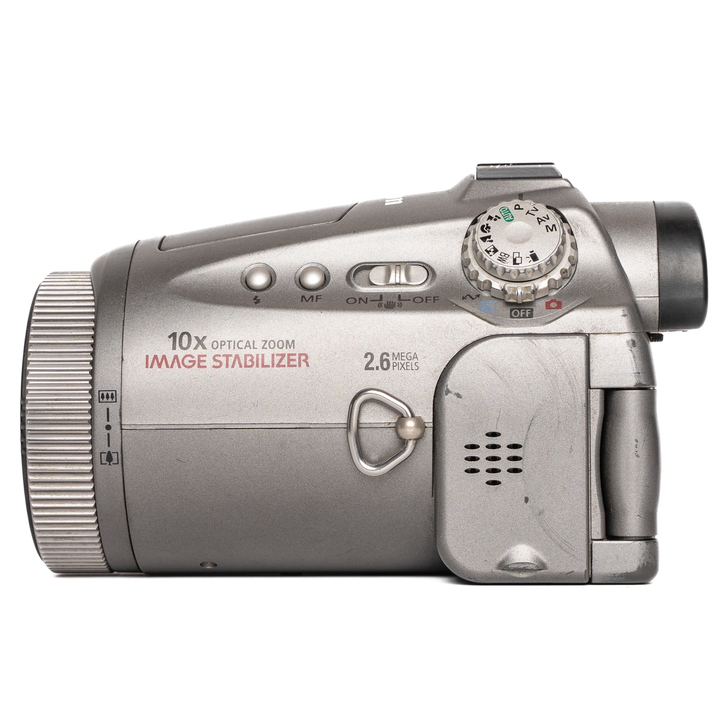 Canon PowerShot Pro90 IS 2.6MP Gray Digital Camera - Well Used