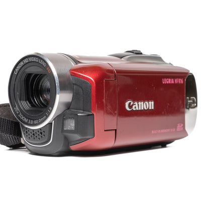 Canon Legria HF R16 Red Digital Camcorder - Good