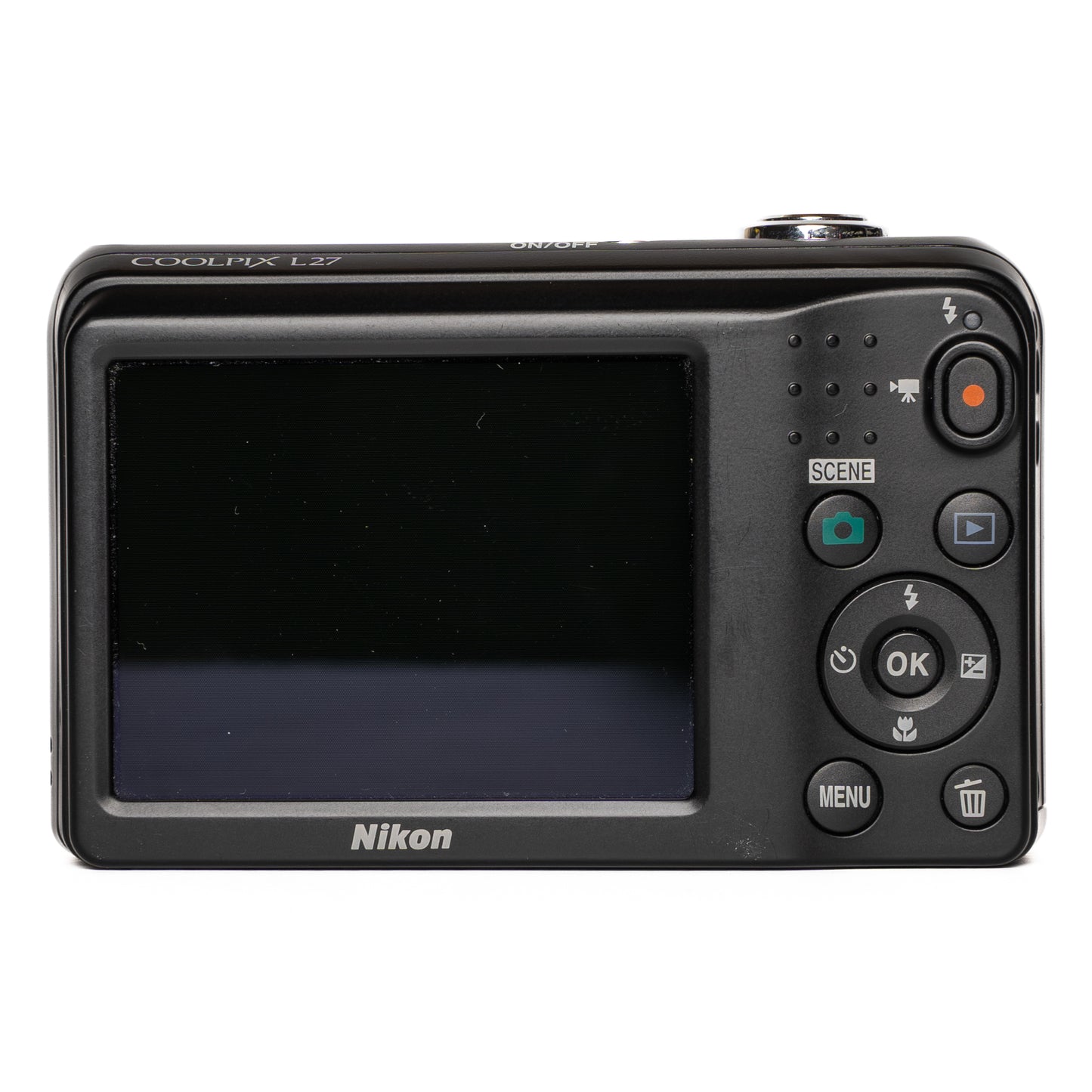 Nikon CoolPix L27 16.1MP Black Digital Camera - Good - SESKO