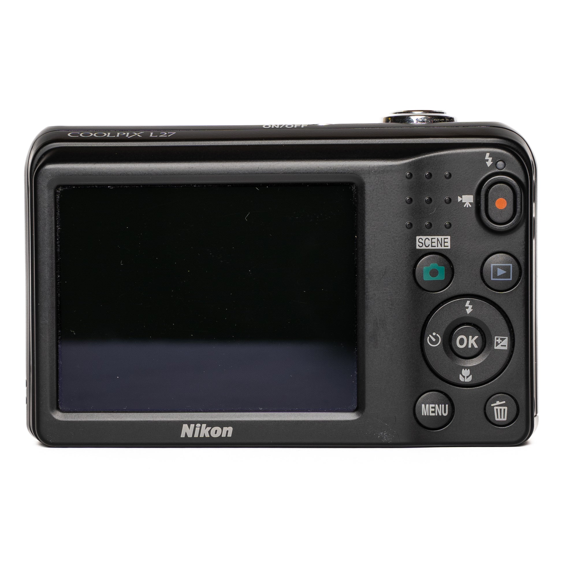 Nikon CoolPix L27 16.1MP Black Digital Camera - Good - SESKO