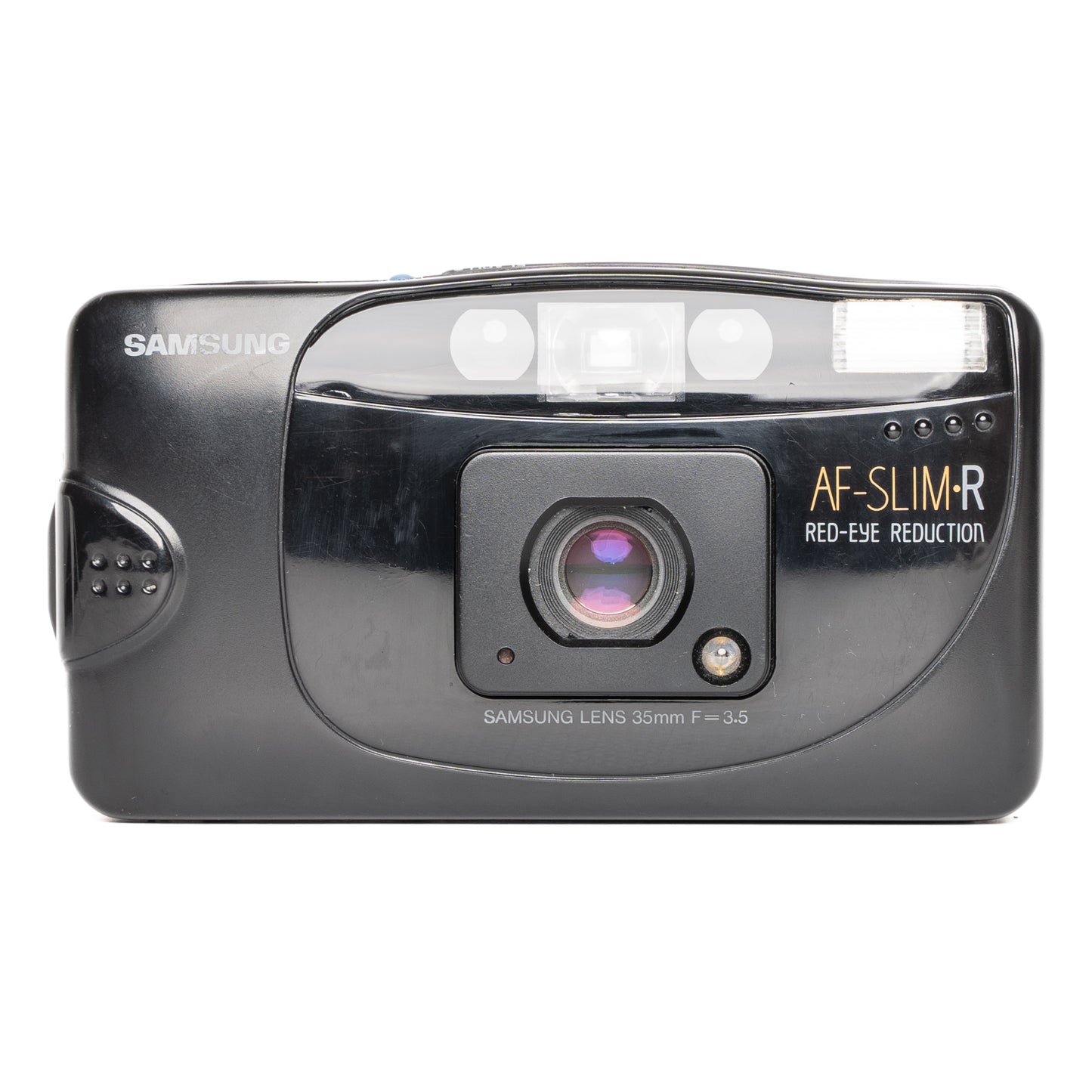Samsung AF-SLIM R 35mm Black Film Camera - Good