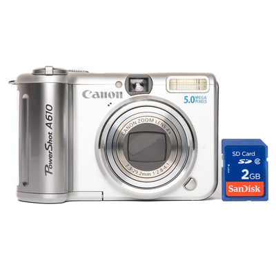 Canon PowerShot A610 5.0MP Digital Camera