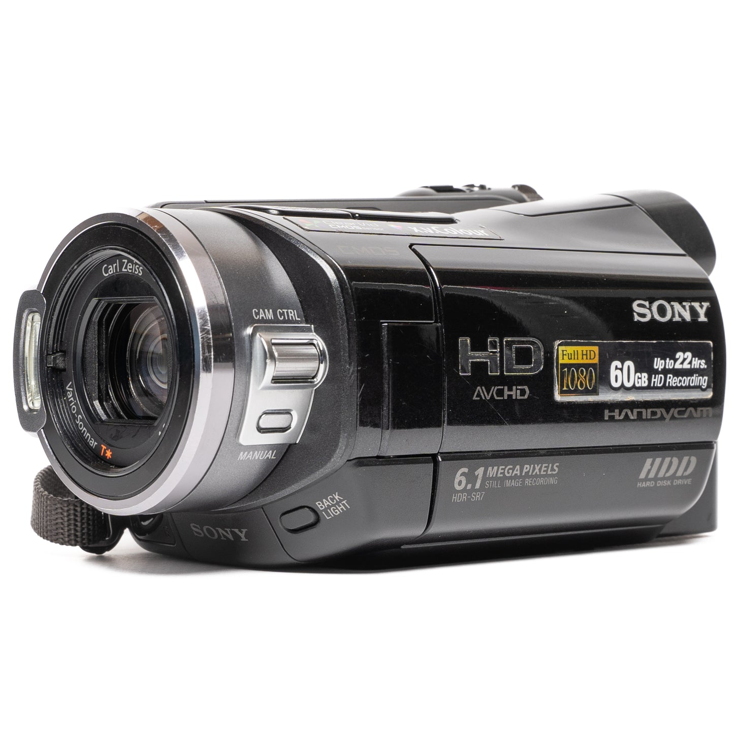 Sony Handycam HDR-SR7 Black Digital Camcorder - Good
