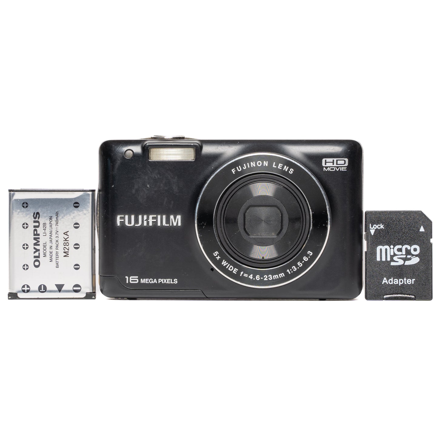 Fujifilm FinePix JX580 16.0MP Black Digital Camera - Well Used