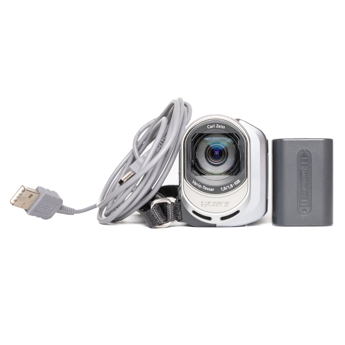 Sony Handycam DCR-SX60E Silver Digital Camcorder - Good
