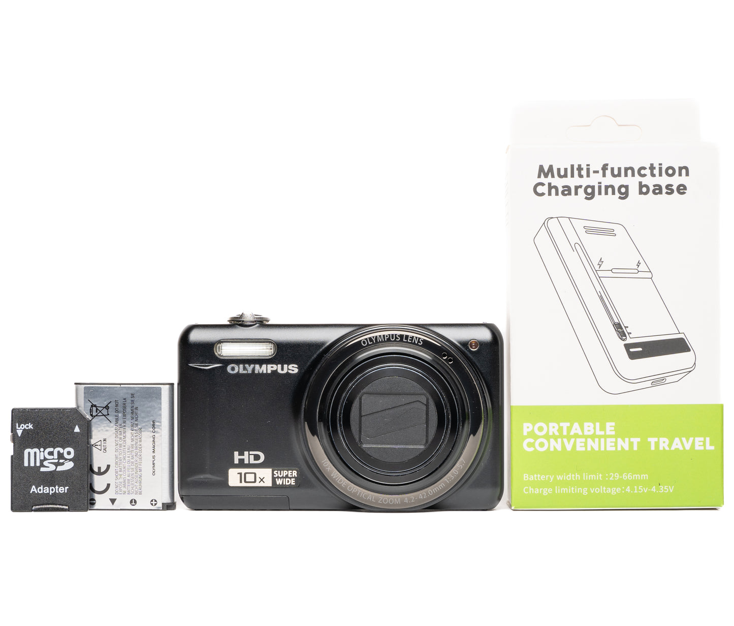 Olympus VR-310 14.0MP Black Digital Camera - Good