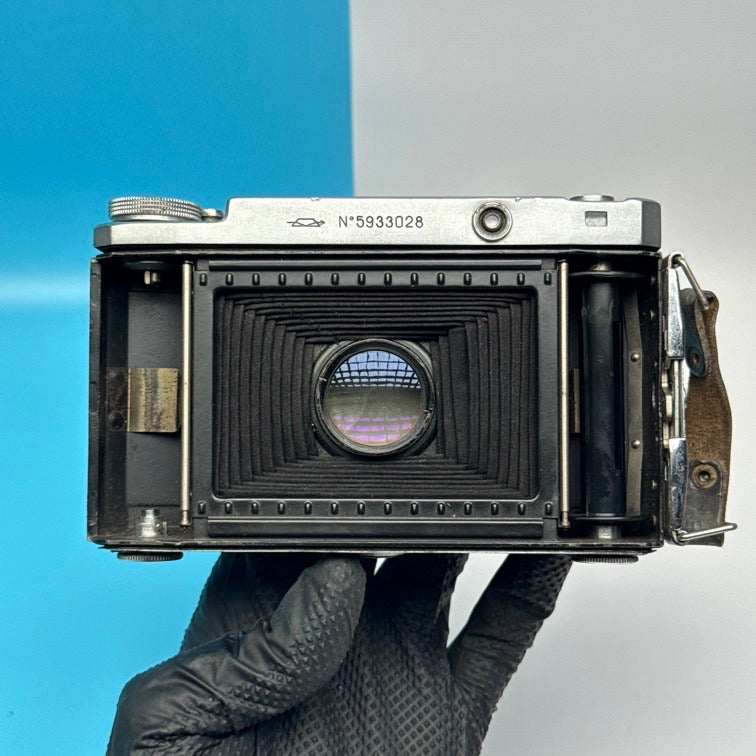 KMZ Moskva-5 6x9 Medium Format Camera Moment-24 105mm f/3.5 - FULLY FUNCTIONAL