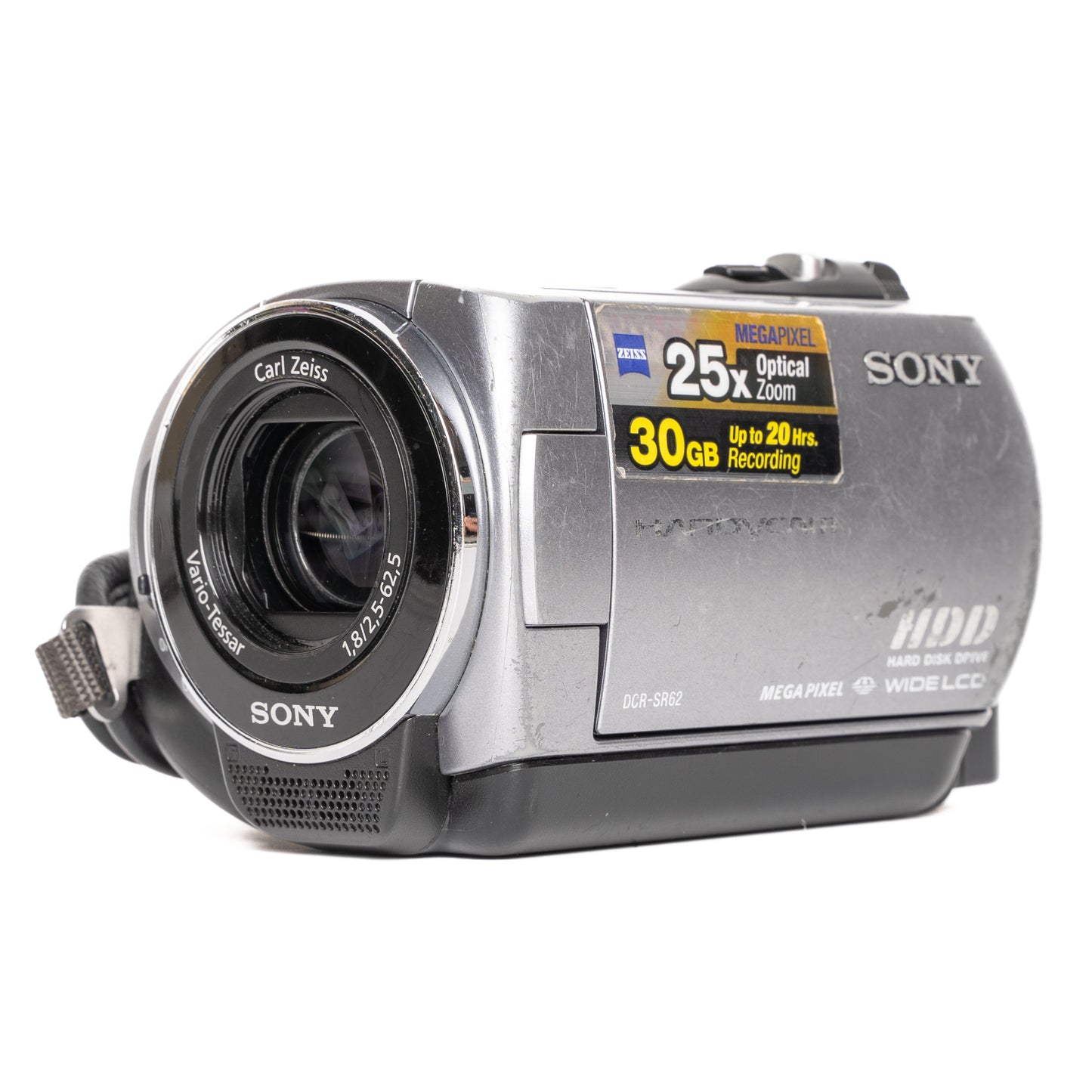 Sony Handycam DCR-SR62 Silver Digital Camcorder - Well Used