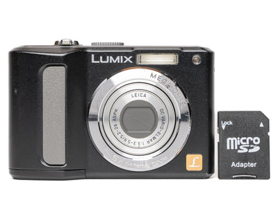 Panasonic LUMIX DMC-LZ8 8.0MP Black Digital Camera - Good
