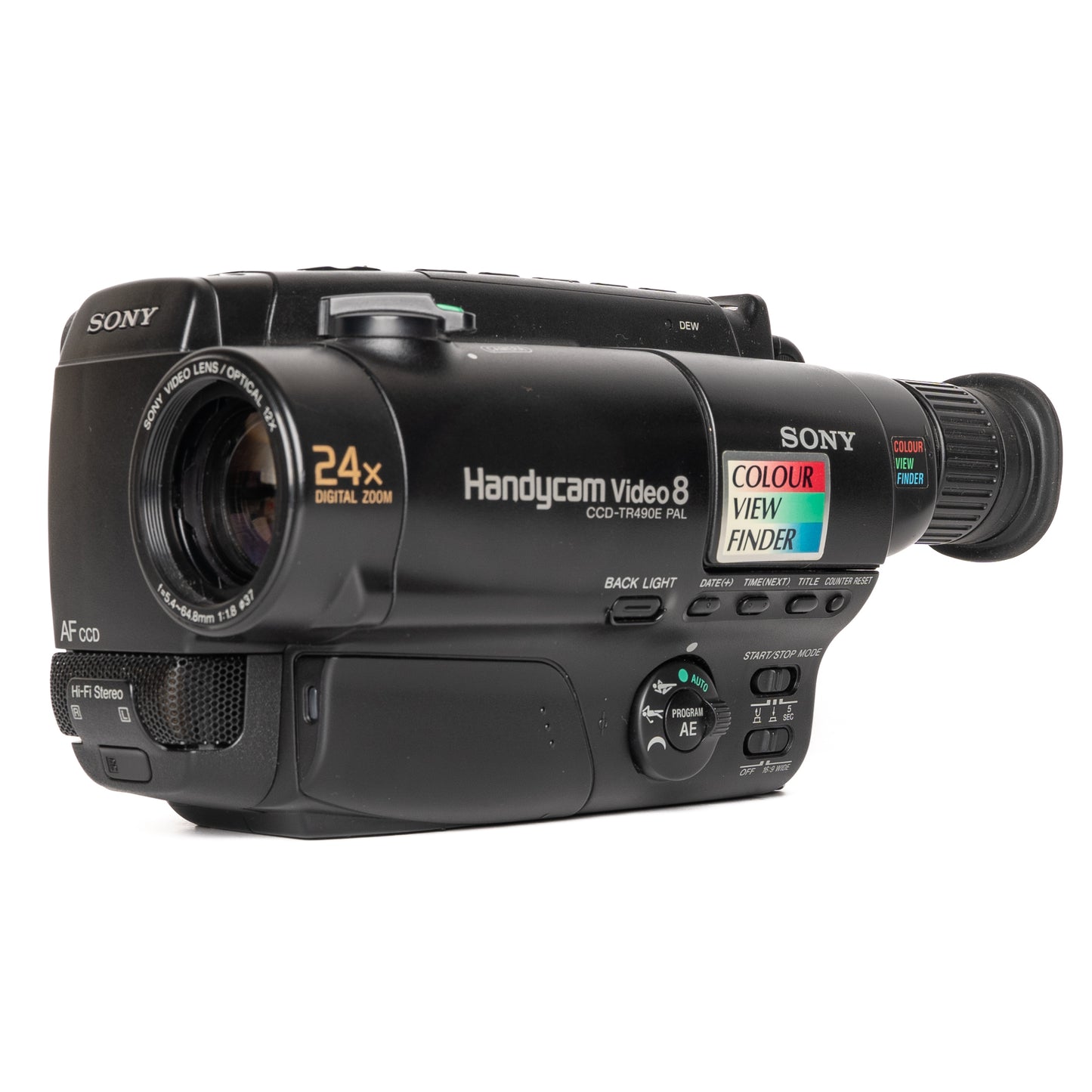 Sony Handycam CCD-TR490E Video8 PAL Camcorder