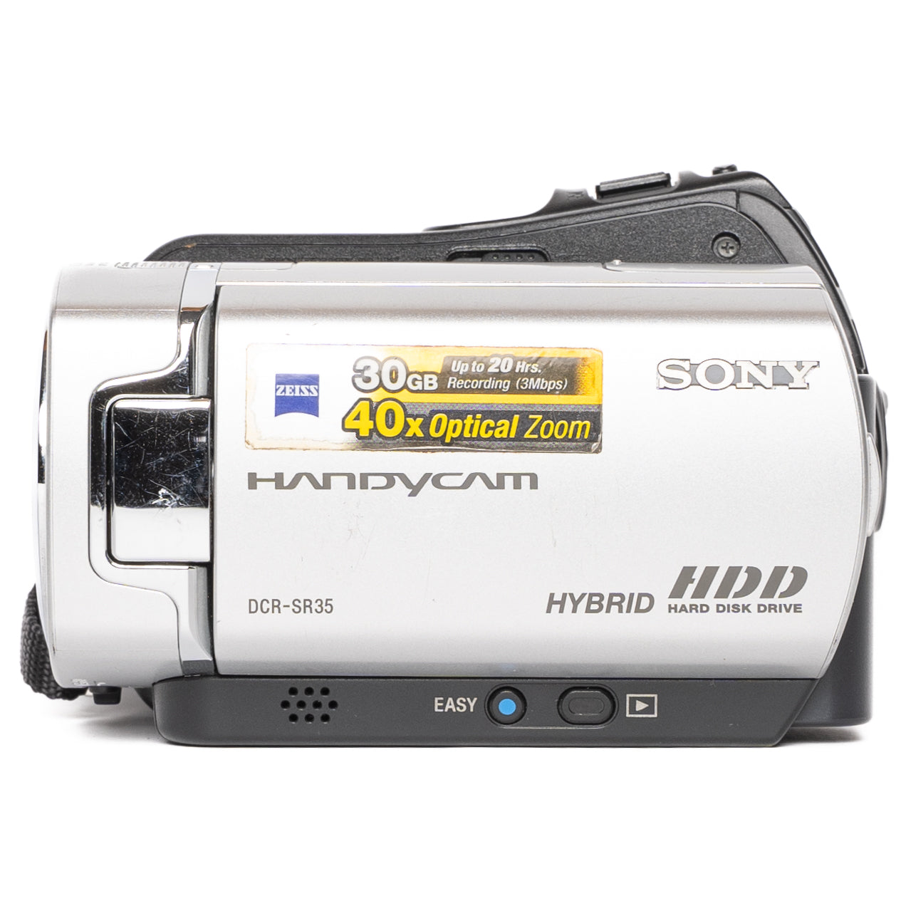 Sony Handycam DCR-SR35 Silver Digital Camcorder - Good