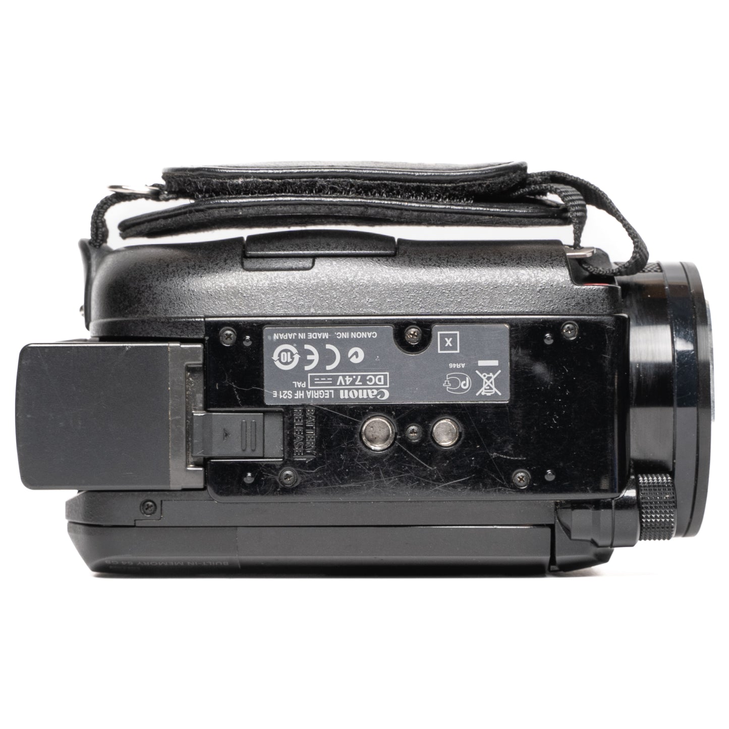 Canon Legria HF S21  Black Digital Camcorder - Good