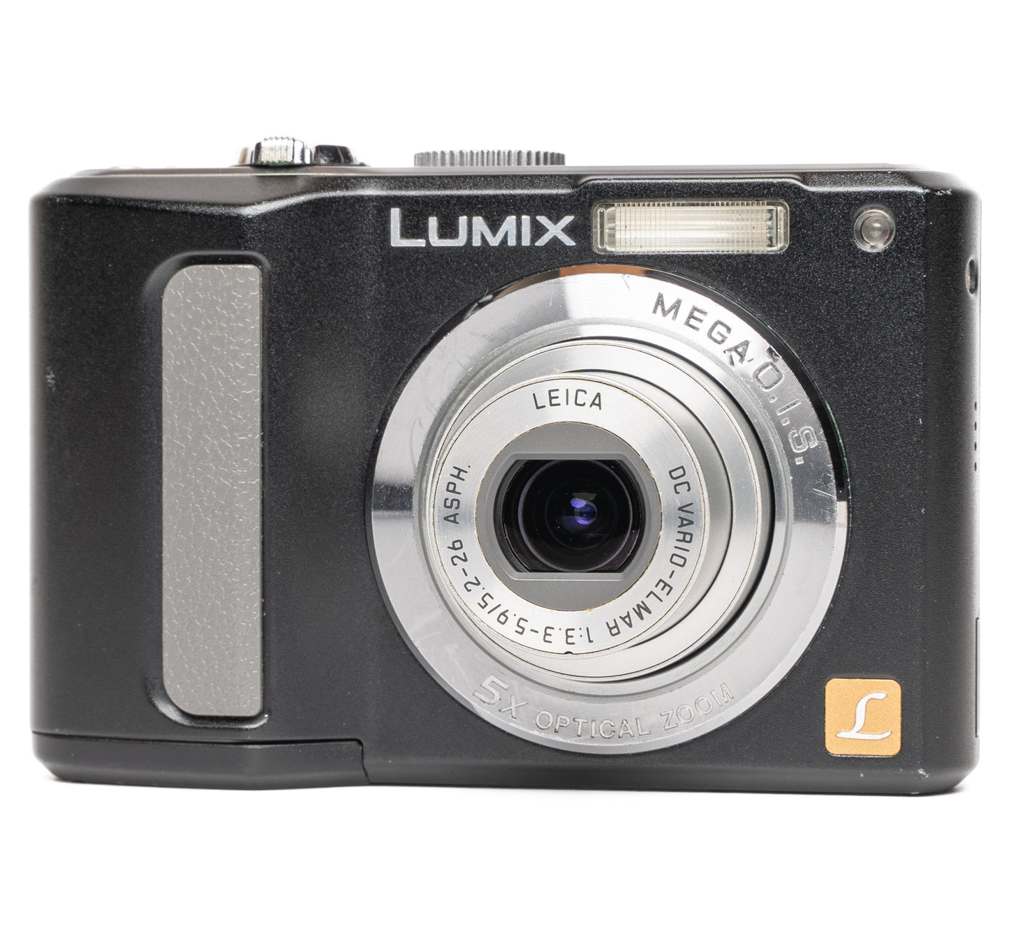 Panasonic LUMIX DMC-LZ8 8.0MP Black Digital Camera - Good