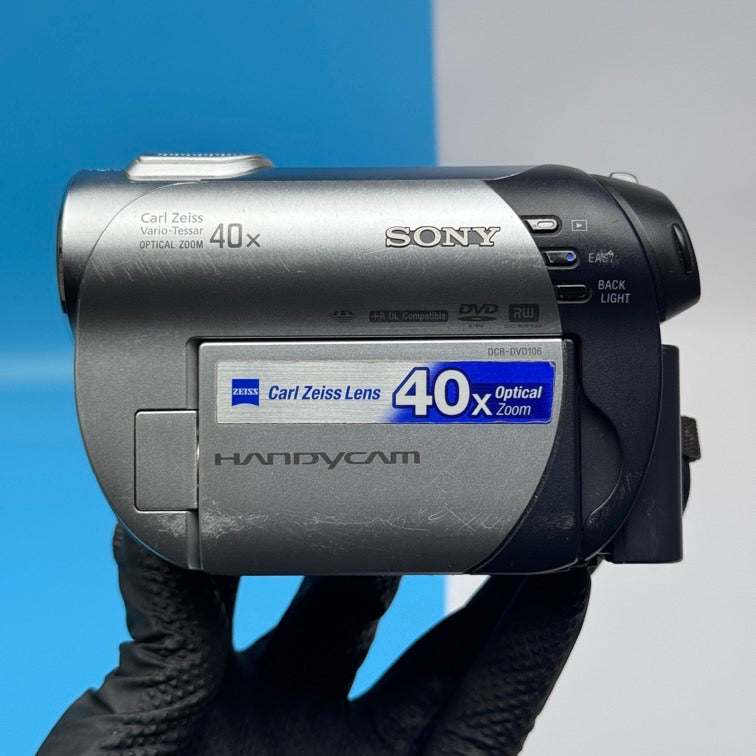 Sony Handycam DCR-DVD106E DVD PAL Camcorder - READ DESCRIPTION
