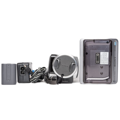 Sony Handycam DCR-SR40 Silver Digital Camcorder - Good