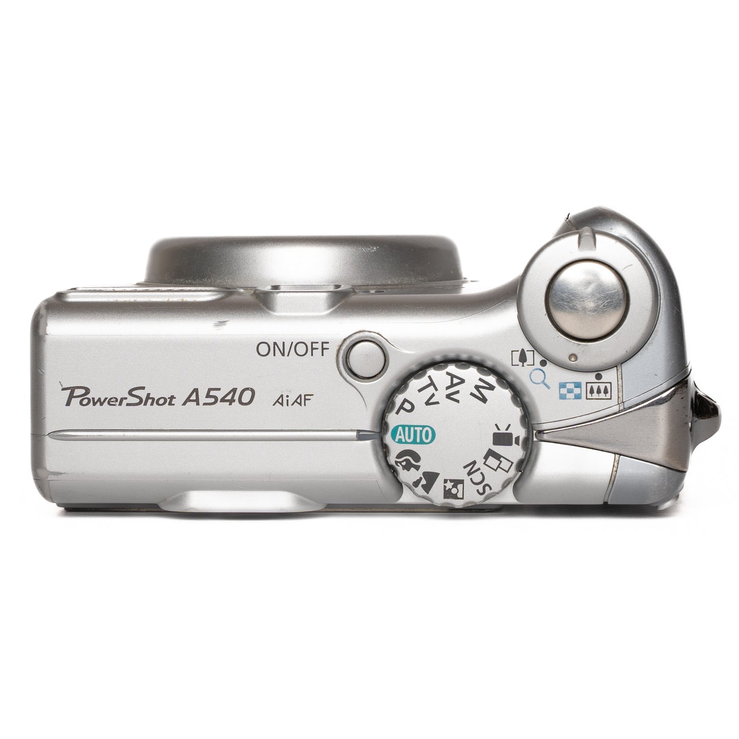 Canon PowerShot A540 6.0MP Silver Digital Camera - Well Used