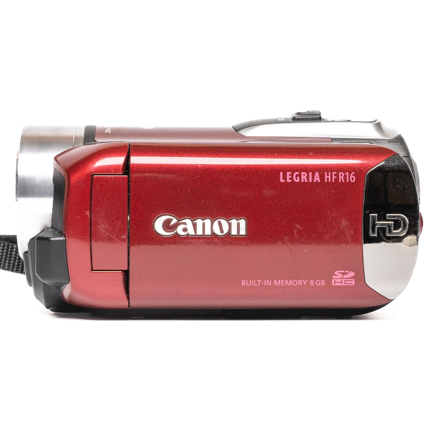 Canon Legria HF R16 Red Digital Camcorder - Good