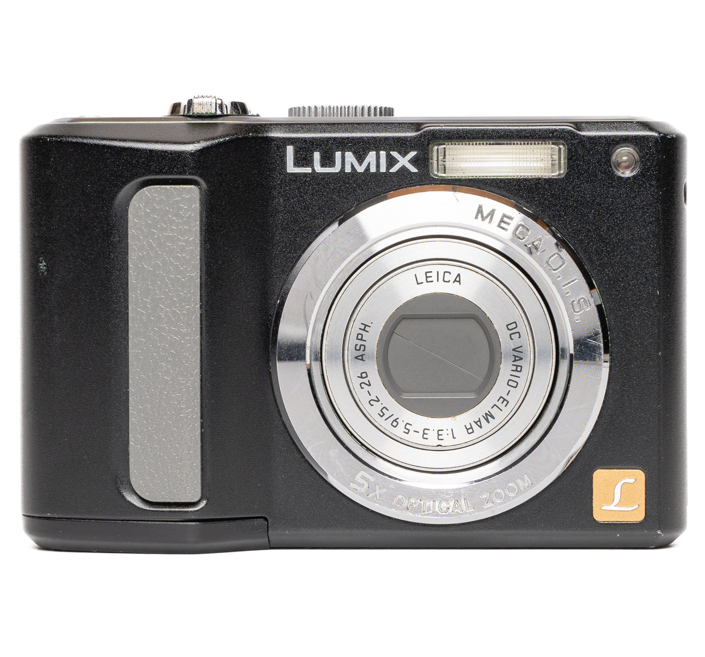 Panasonic LUMIX DMC-LZ8 8.0MP Black Digital Camera - Good