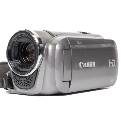 Canon Legria HF R206 Gray Digital Camcorder - Good