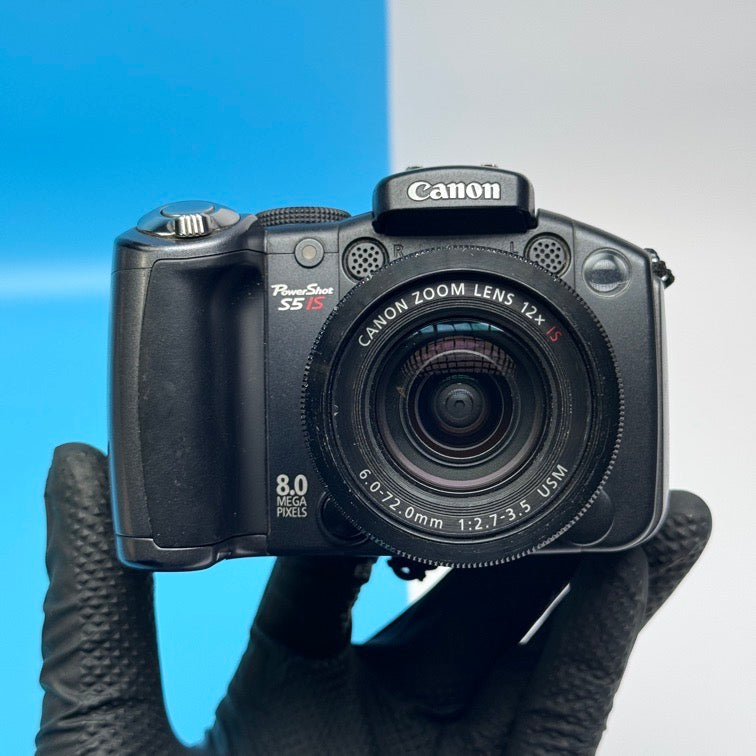 Canon PowerShot S5 8.0 MP Digital Camera - FULLY FUNCTIONAL