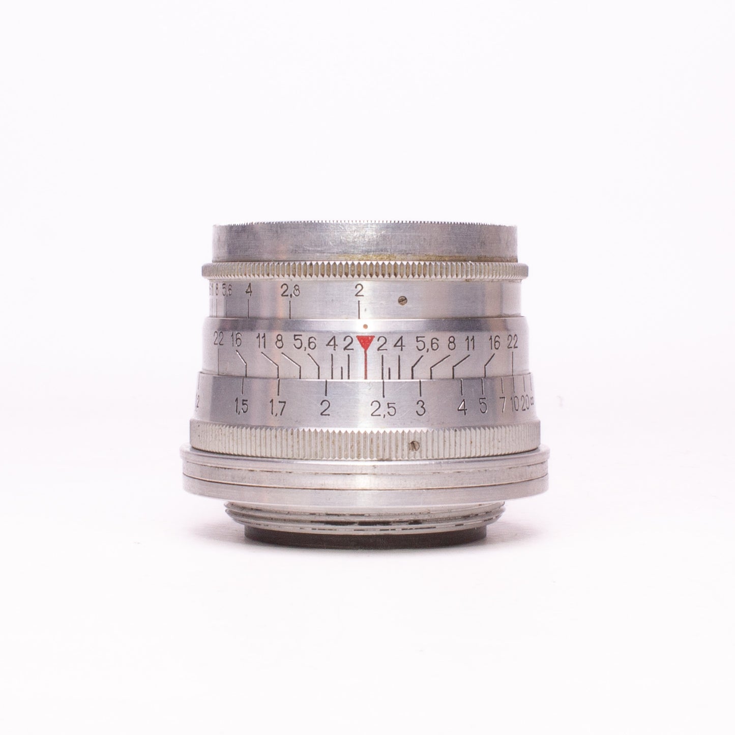 Jupiter-8 50mm f/2 Lens M39 Mount 9 Blades