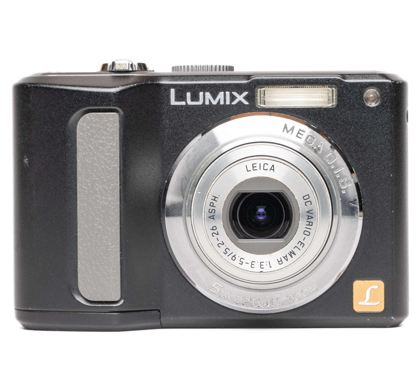 Panasonic LUMIX DMC-LZ8 8.0MP Black Digital Camera - Good