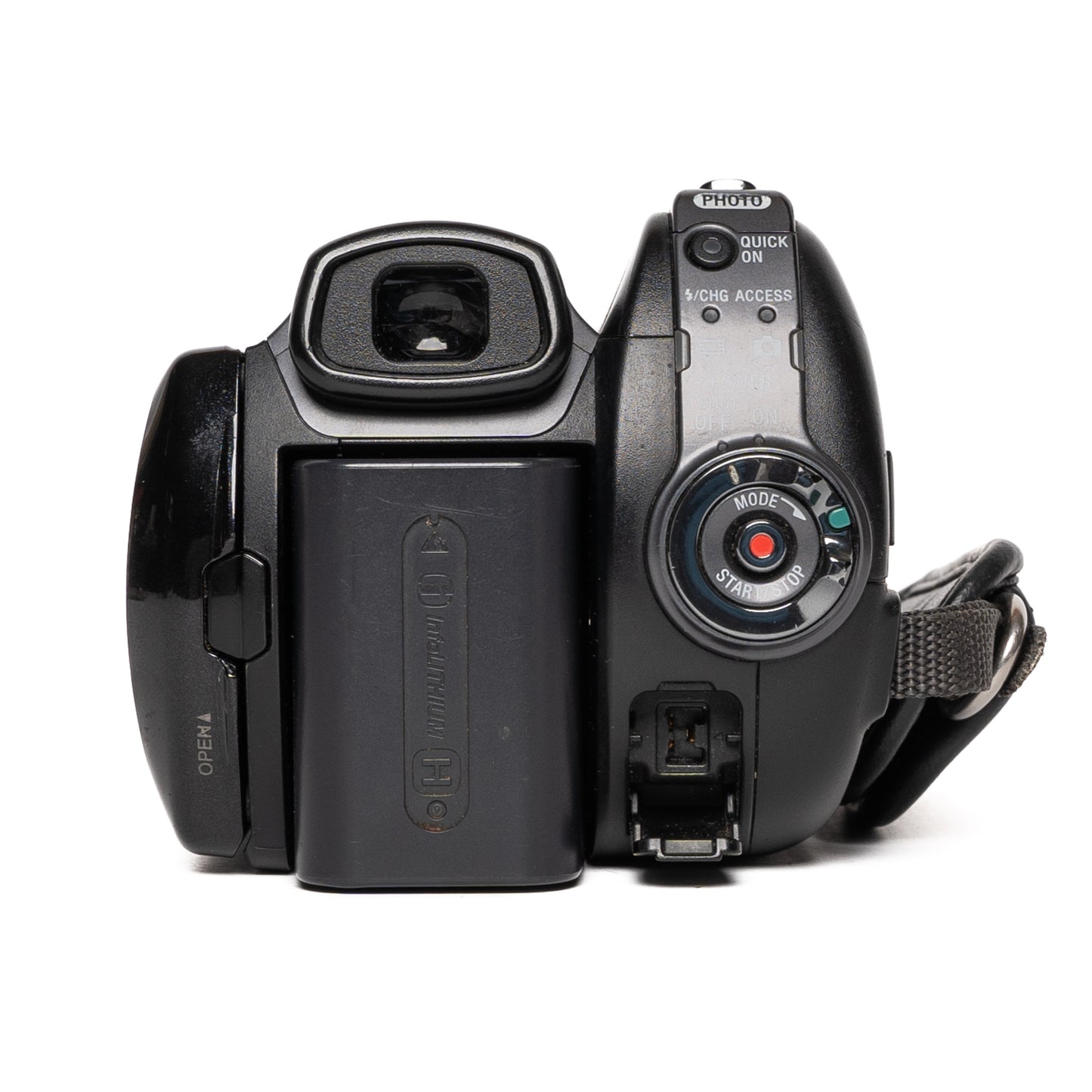 Sony Handycam Super SteadyShot HDR-SR12 10.2MP Black Digital Camcorder - Good