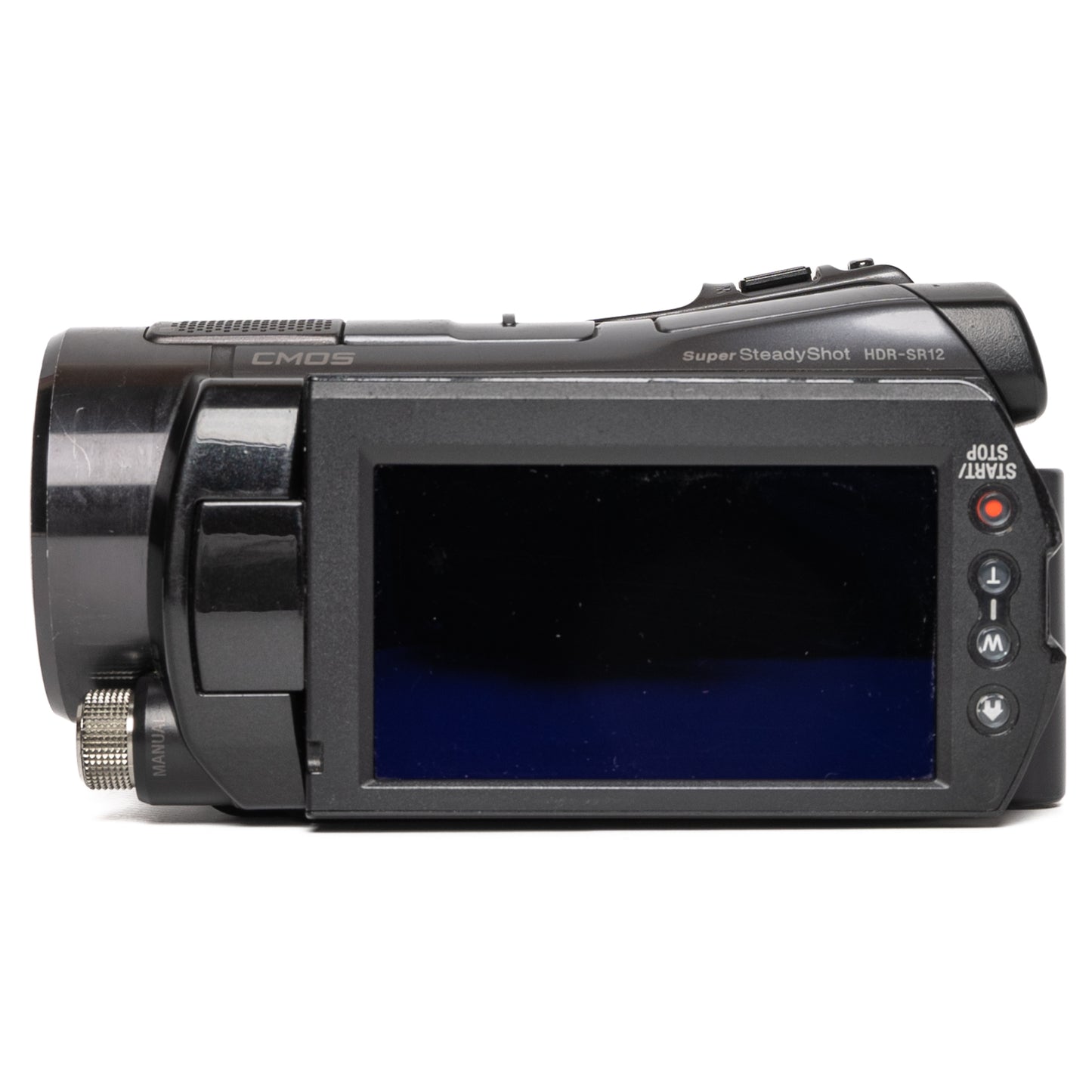 Sony Handycam Super SteadyShot HDR-SR12 10.2MP Black Digital Camcorder - Good