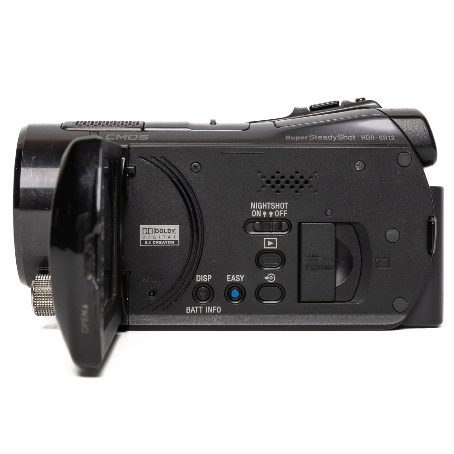 Sony Handycam Super SteadyShot HDR-SR12 10.2MP Black Digital Camcorder - Good