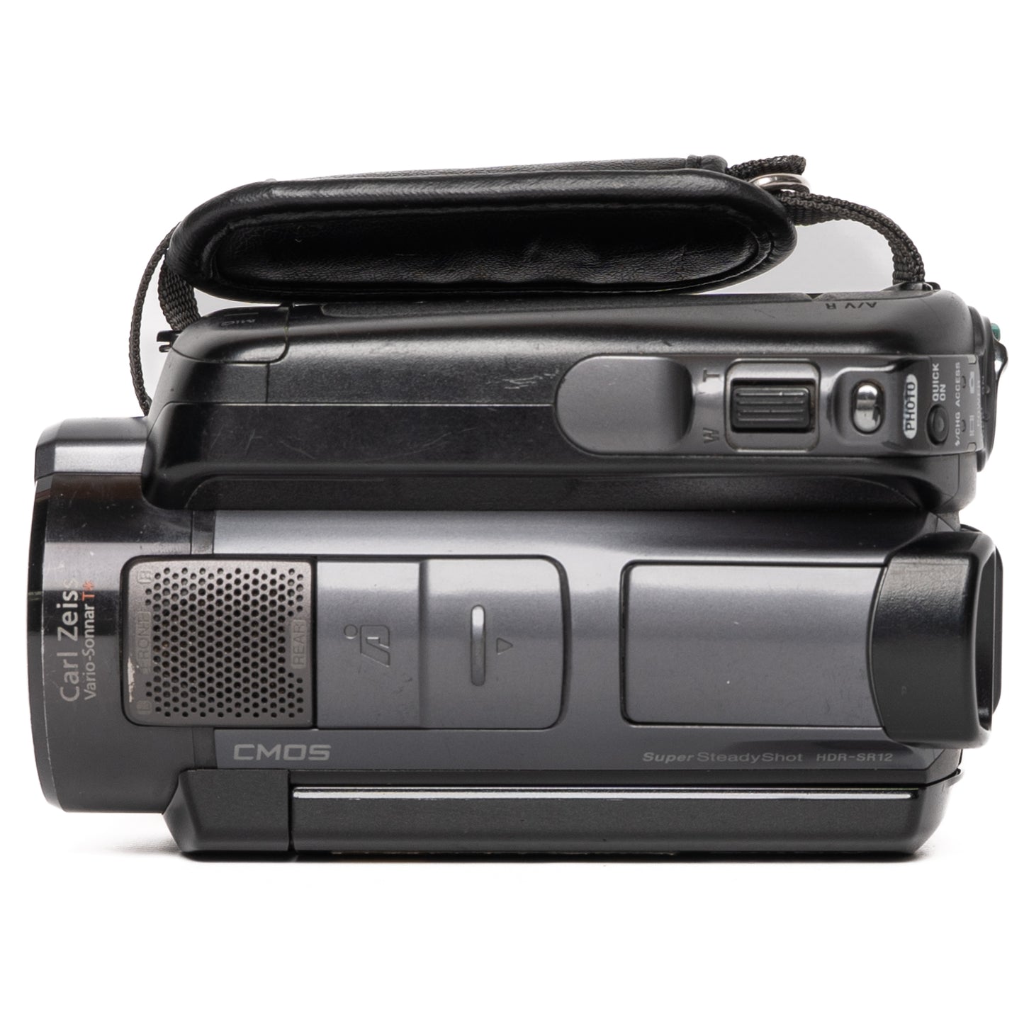 Sony Handycam Super SteadyShot HDR-SR12 10.2MP Black Digital Camcorder - Good