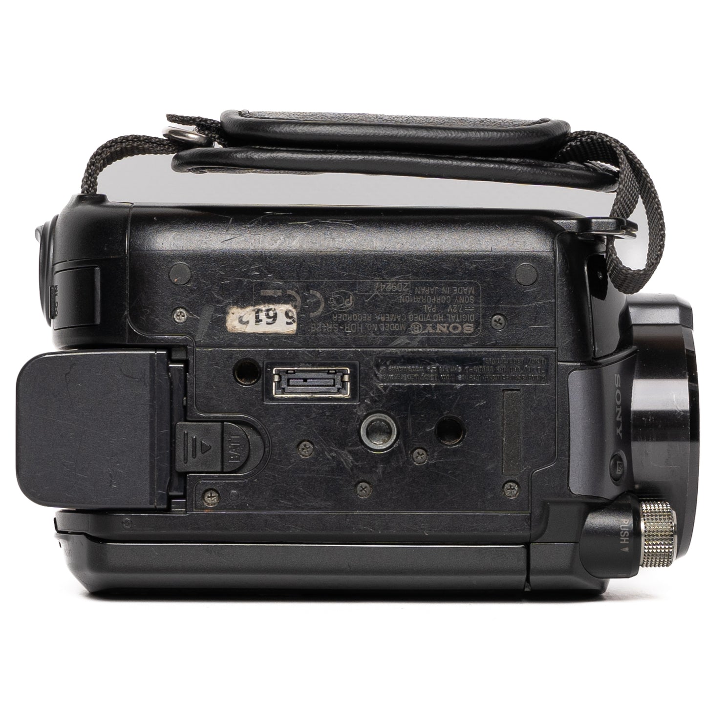 Sony Handycam Super SteadyShot HDR-SR12 10.2MP Black Digital Camcorder - Good