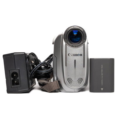Canon MV890 Handheld MiniDV Silver Digital Camcorder - Good