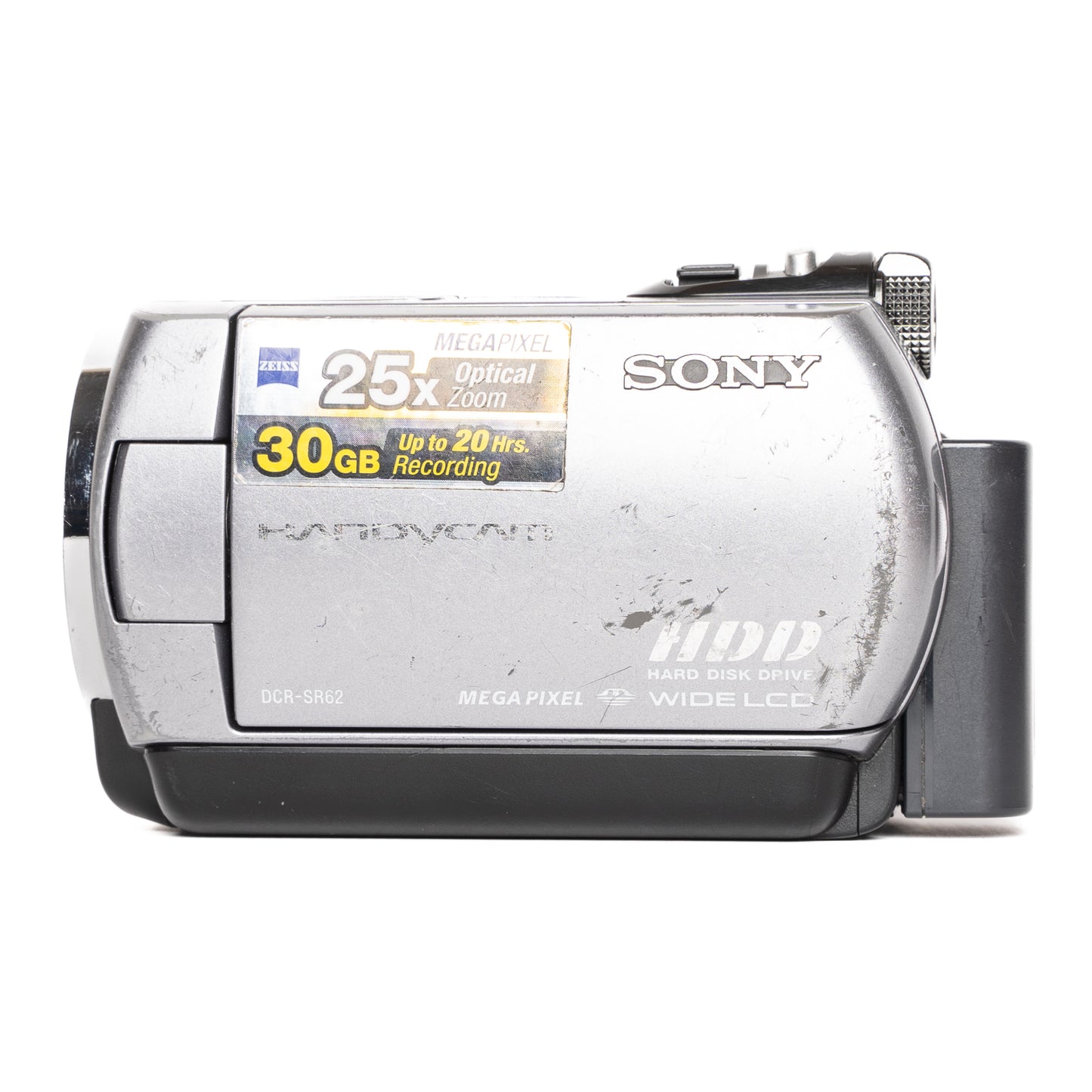 Sony Handycam DCR-SR62 Silver Digital Camcorder - Well Used