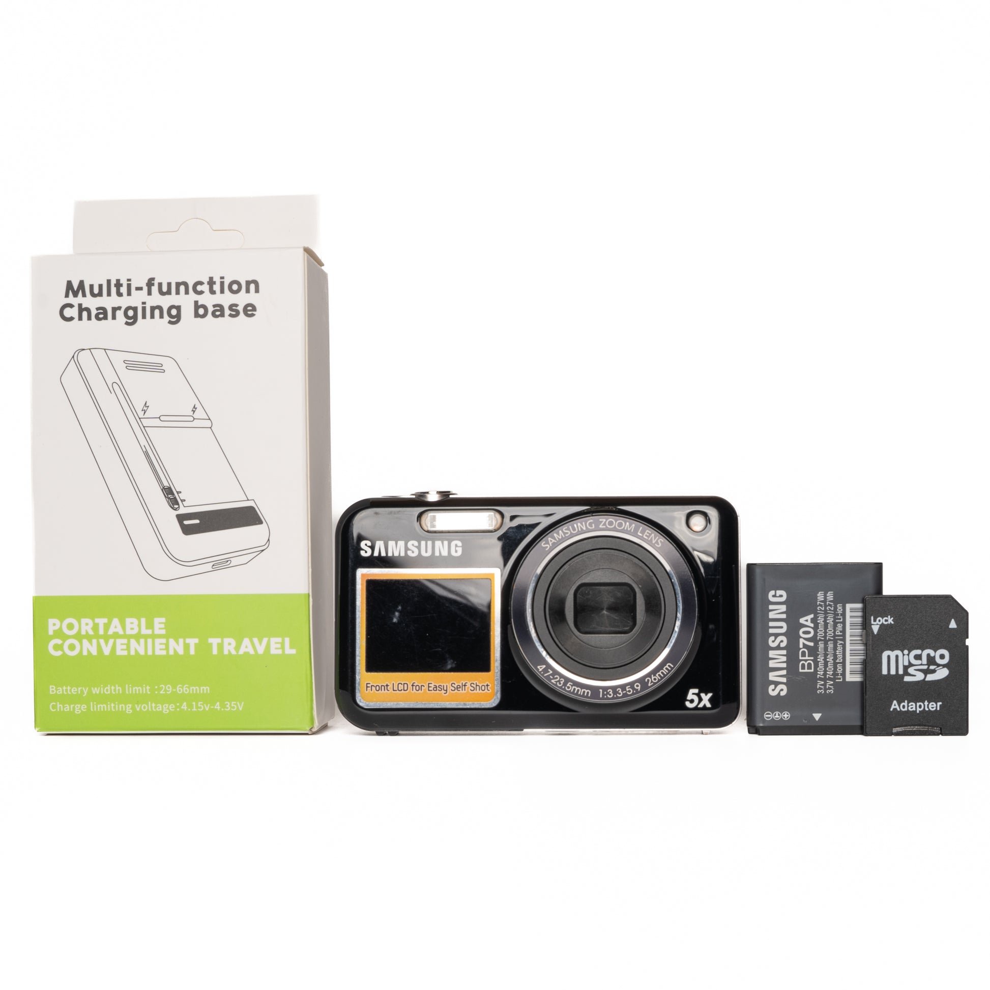 Samsung PL120 14.2MP Black Digital Camera - Good - SESKO