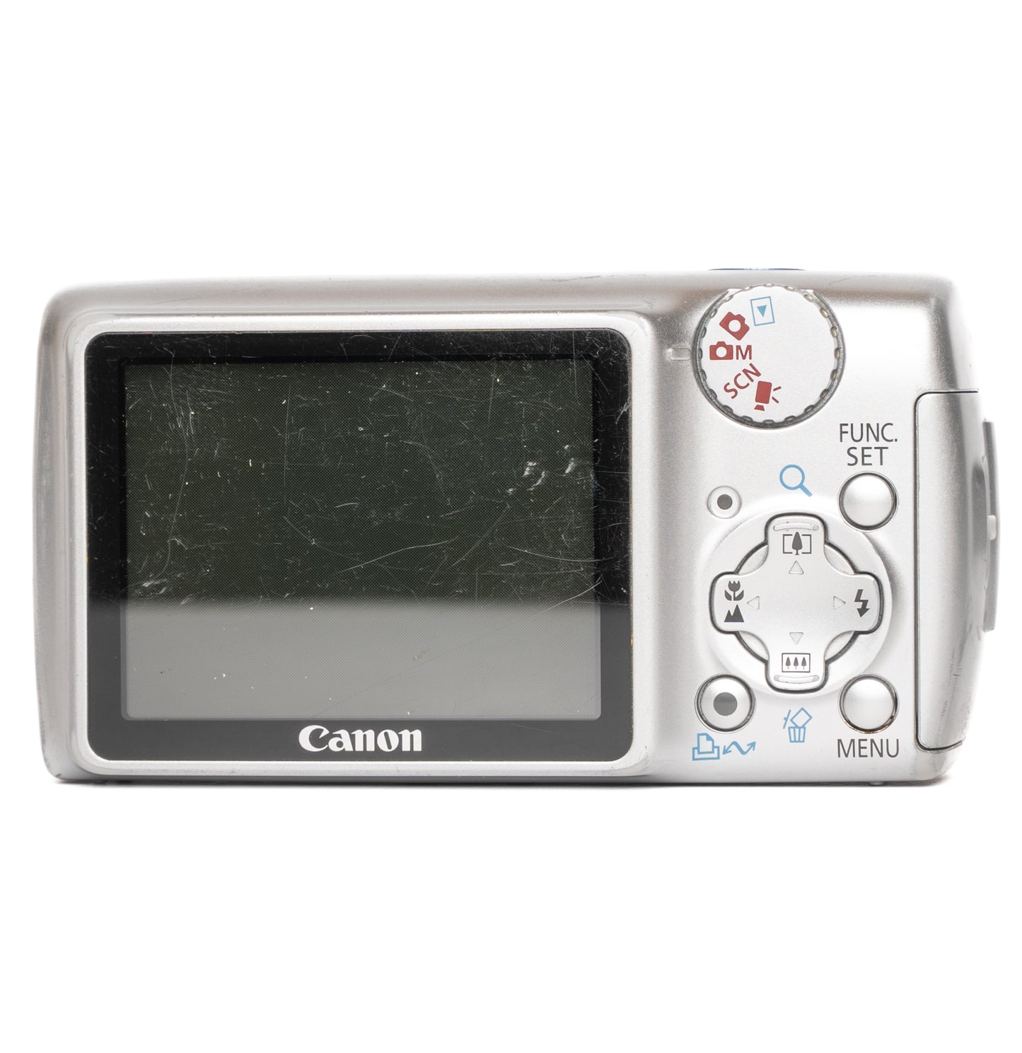 Canon PowerShot A470 7.1MP Blue Digital Camera - Good