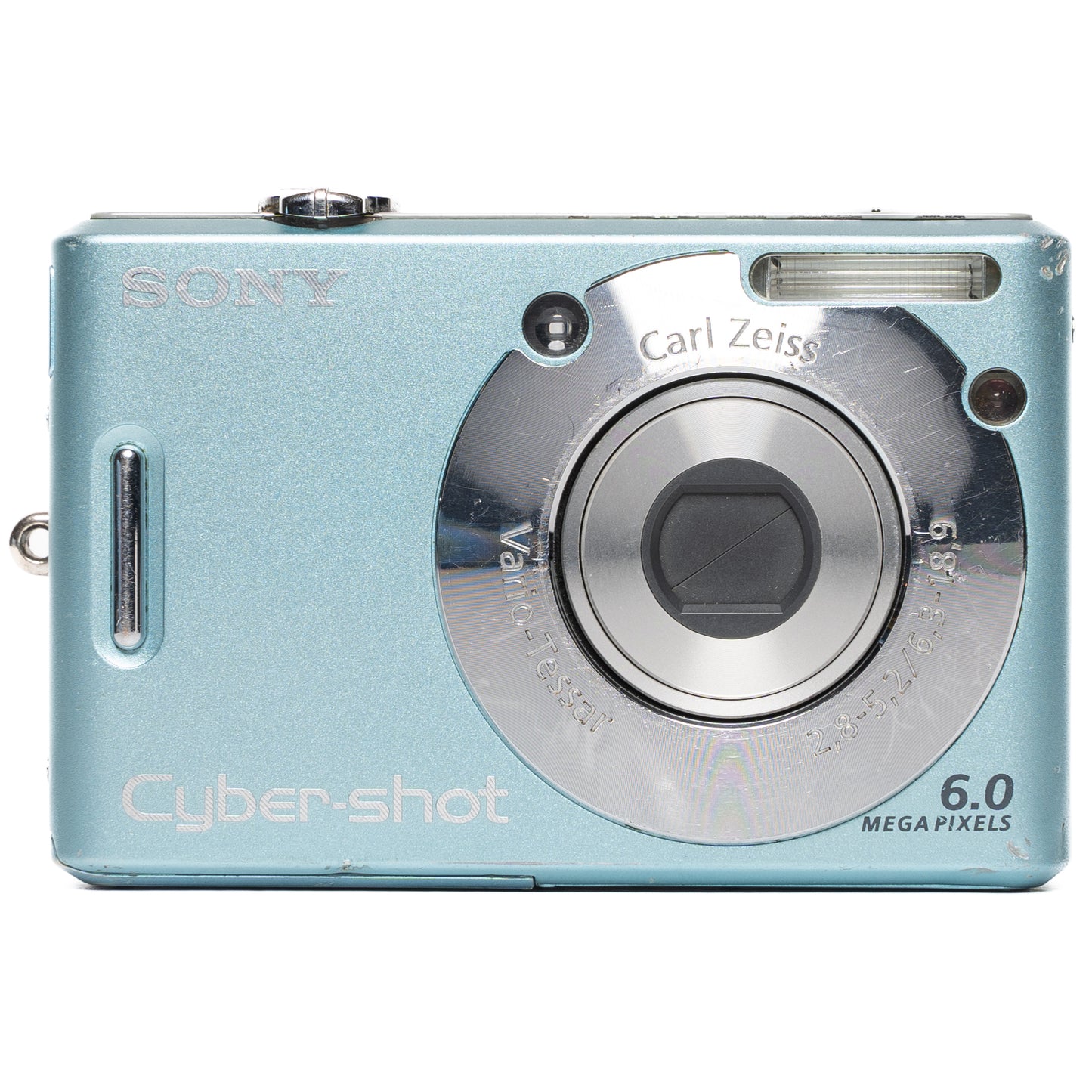 Sony Cyber-shot DSC-W30 6.0MP Blue Digital Camera - Well Used