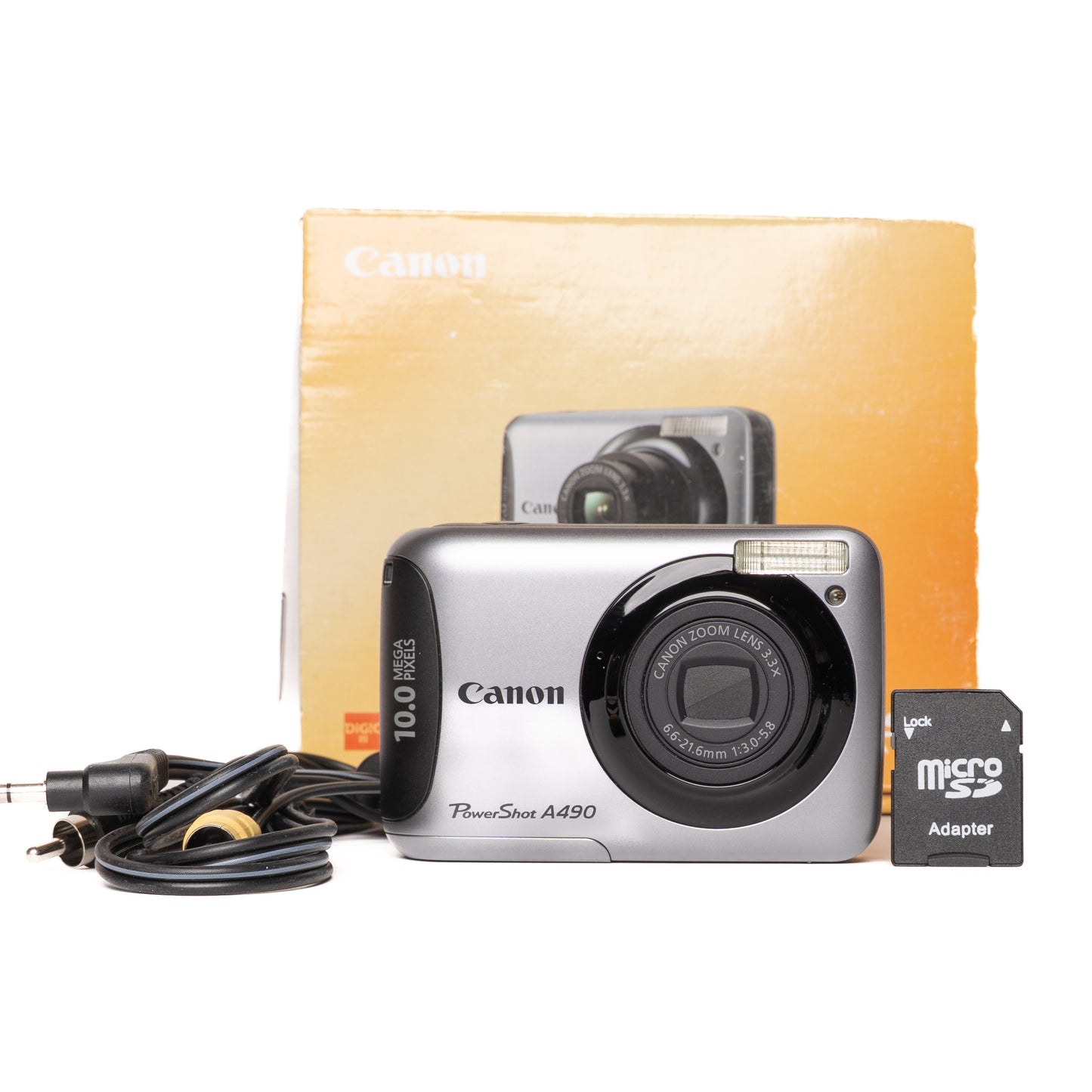 Canon PowerShot A490 10.0MP Digital Camera