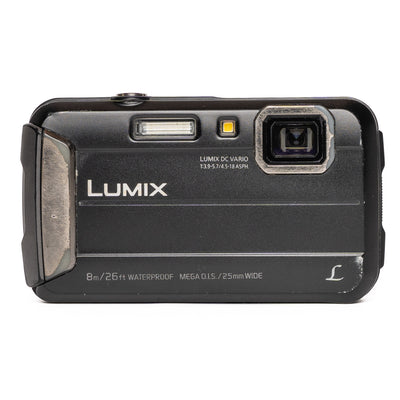 Panasonic LUMIX DMC-FT30 16.1MP Black Digital Camera - Well Used