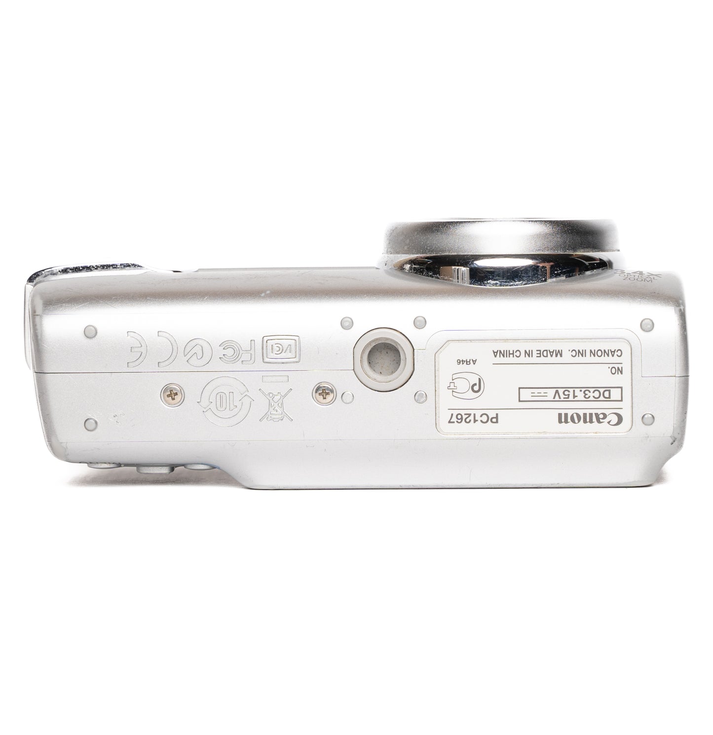 Canon PowerShot A470 7.1MP Blue Digital Camera - Good