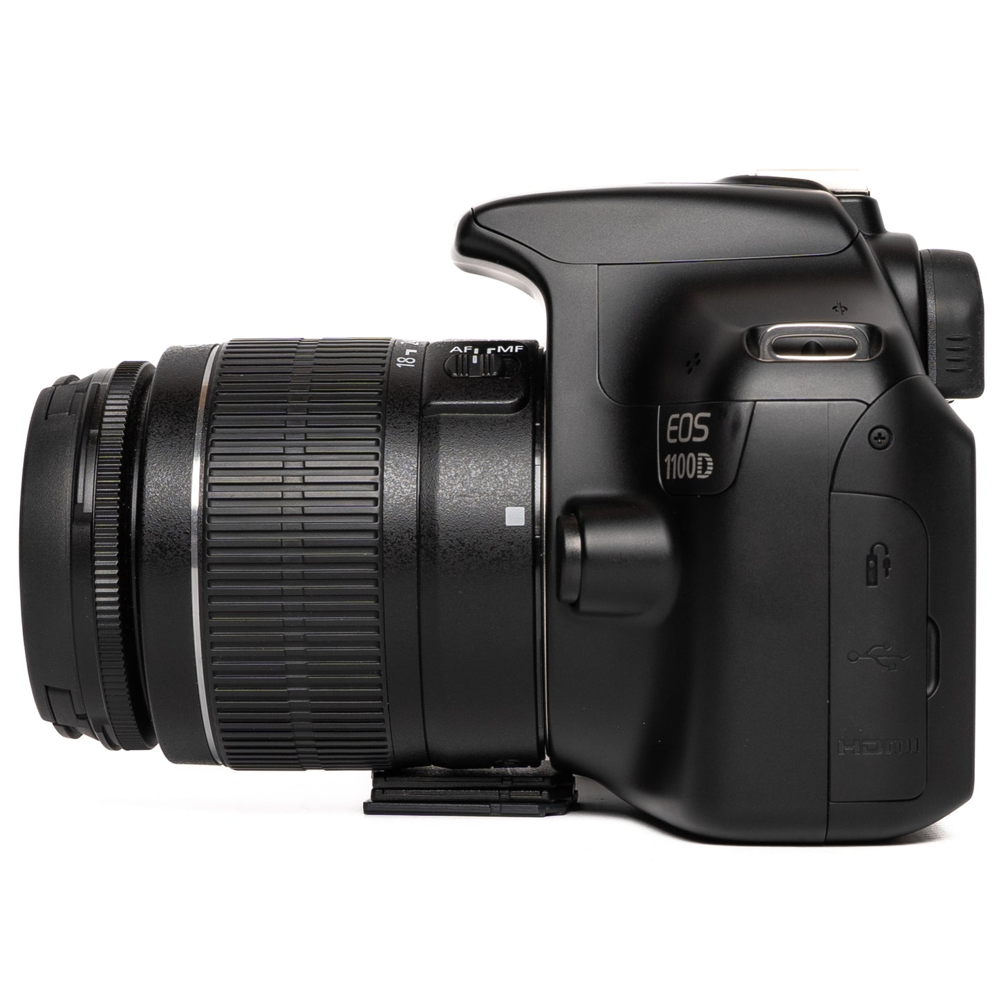 Canon EOS 1100D Digital SLR with EFS 18-55mm Black Digital Camera - Mint
